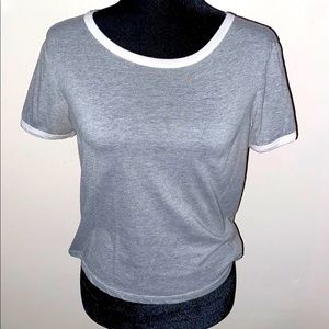 Rue21 Gray Crop Top